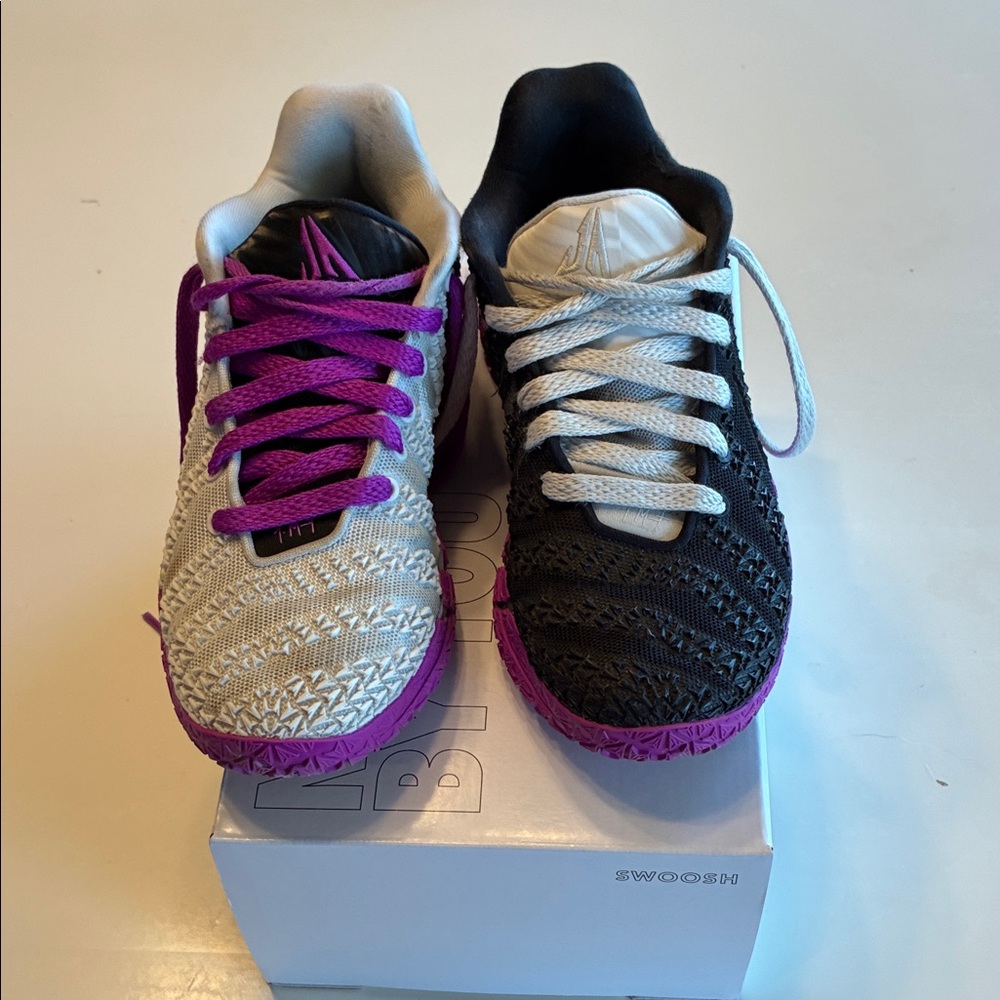 Used Nike Women’s Ja 3, size 6, purple and gray